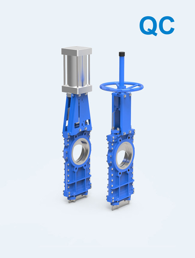 QC 系列穿透式双向密封刀闸阀